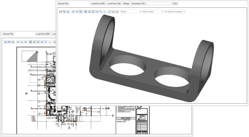 Web CAD SDK 14 demo project
